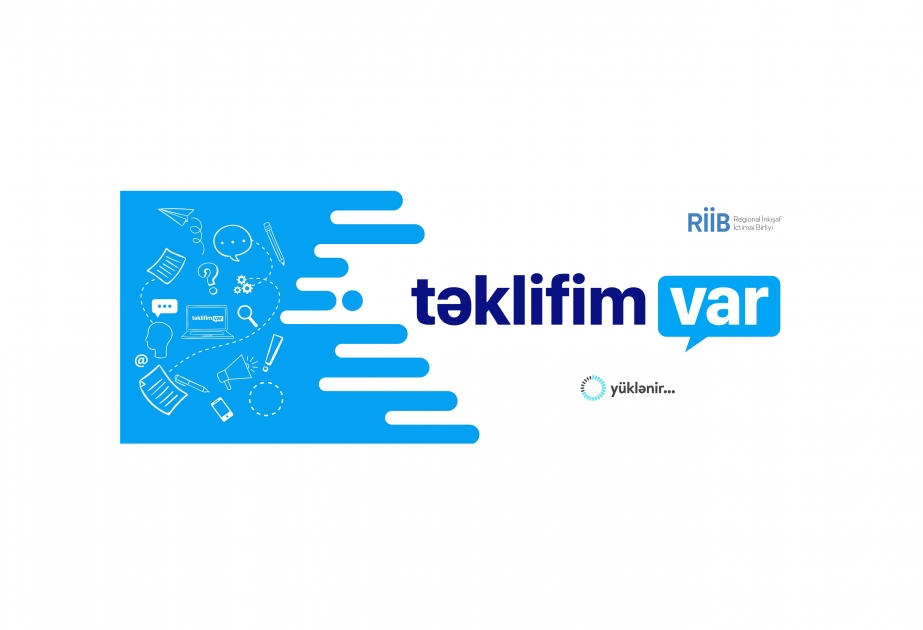 RİİB www.teklifimvar.az portalını yaradır