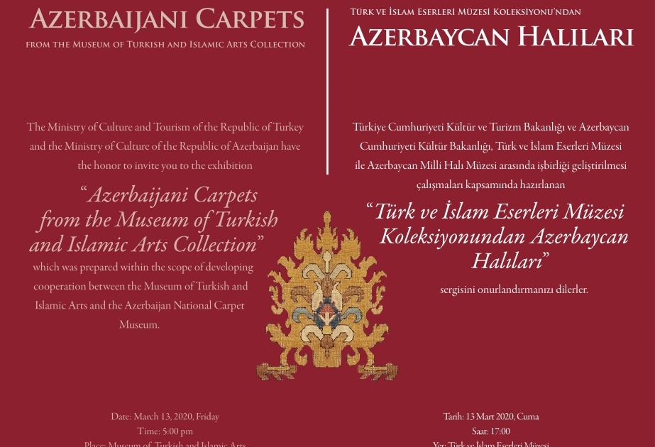 İstanbulda qədim və nadir Azərbaycan xalçalarının sərgisi açılacaq