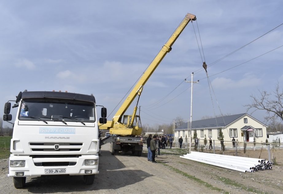 Cəbhəyanı ərazilərdə elektrik enerjisi və təbii qaz təchizatının yaxşılaşdırılmasına dair birgə layihənin icrasına başlanılıb VİDEO