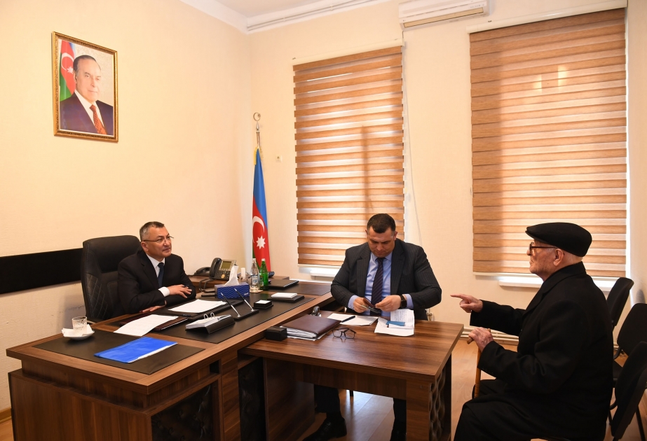Dövlət Komitəsində vətəndaşların növbəti qəbulu keçirilib