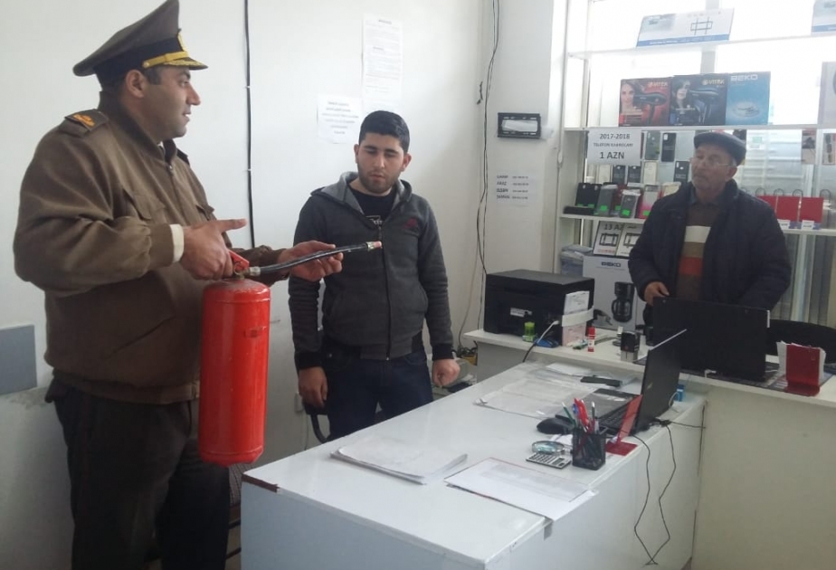 FHN-in Dövlət Yanğın Nəzarəti Xidməti maarifləndirmə tədbirlərini davam etdirir