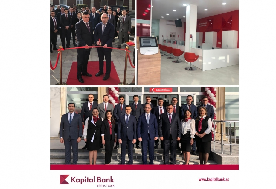 ®  Kapital Bank представил обновленный филиал в Балакене
