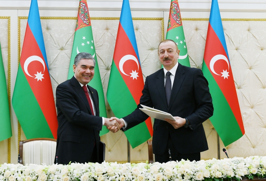 L’Azerbaïdjan et le Turkménistan signent une série de documents VIDEO