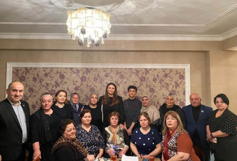 Milli Qəhrəman ailələri ilə görüş keçirilib