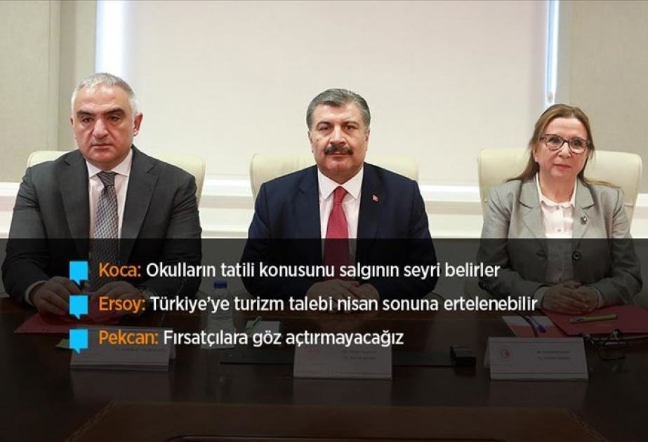 Türkiyə hökuməti koronavirusla bağlı mühüm qərarlar qəbul edib