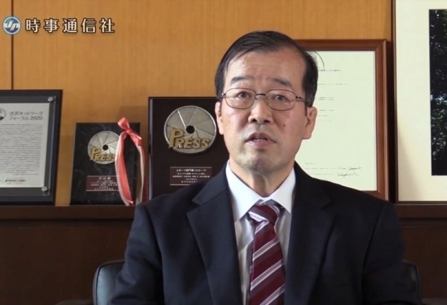 Masao Omuro, President of Japan’s Jiji Press news agency