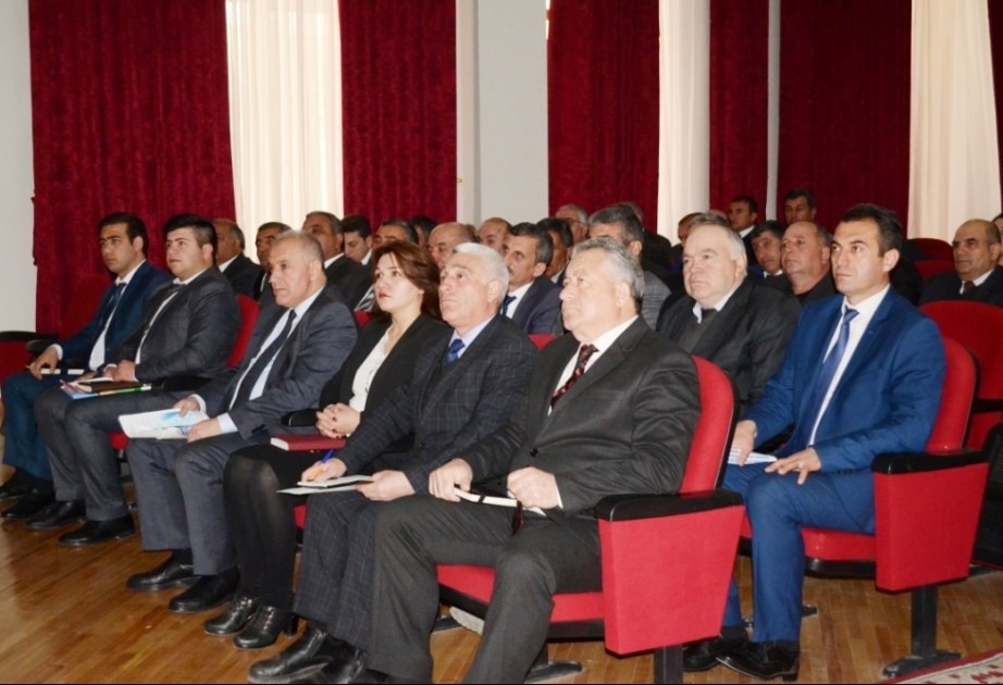 Yaylaq mövsümünün başlaması ilə əlaqədar Daşkəsəndə müşavirə keçirilib