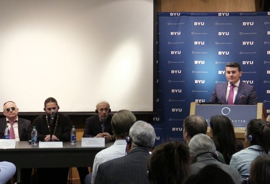 El modelo de multiculturalismo de Azerbaiyán debatido en la Universidad Brigham Young de EE.UU.