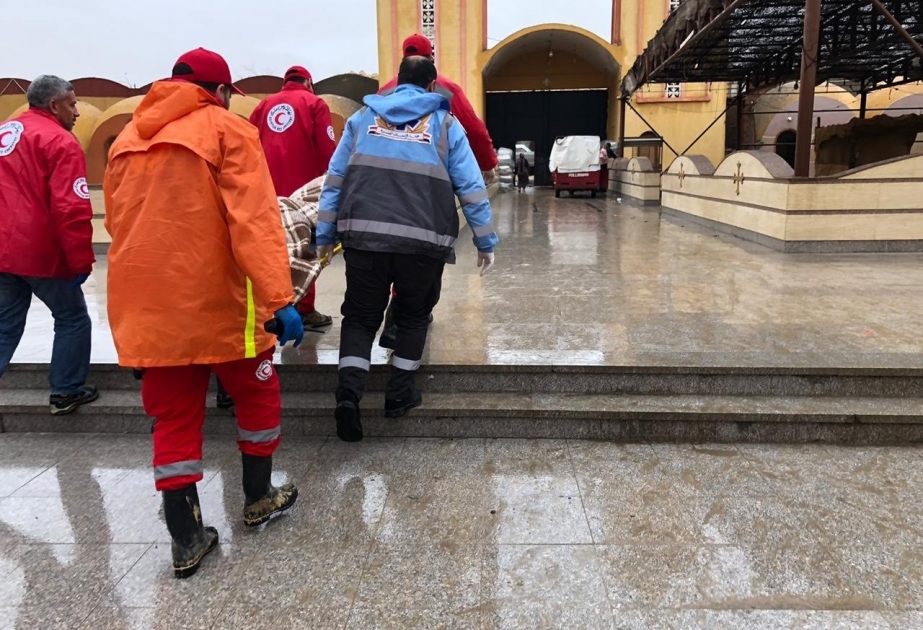 Qahirədə yaşayış binasının çökməsi nəticəsində 7 nəfər ölüb