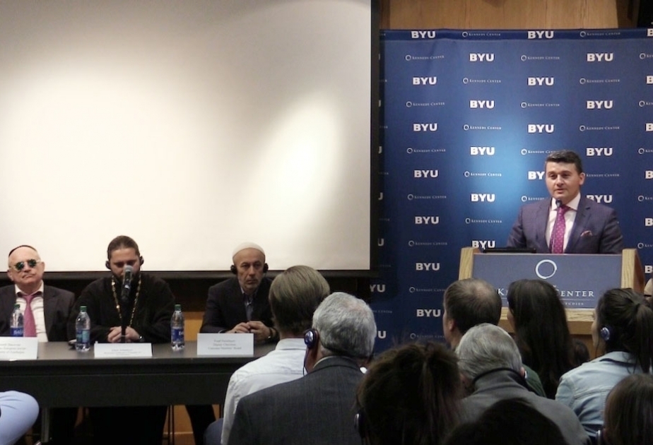 İn US-Bundesstaat Utah Toleranztraditionen in Aserbaidschan diskutiert