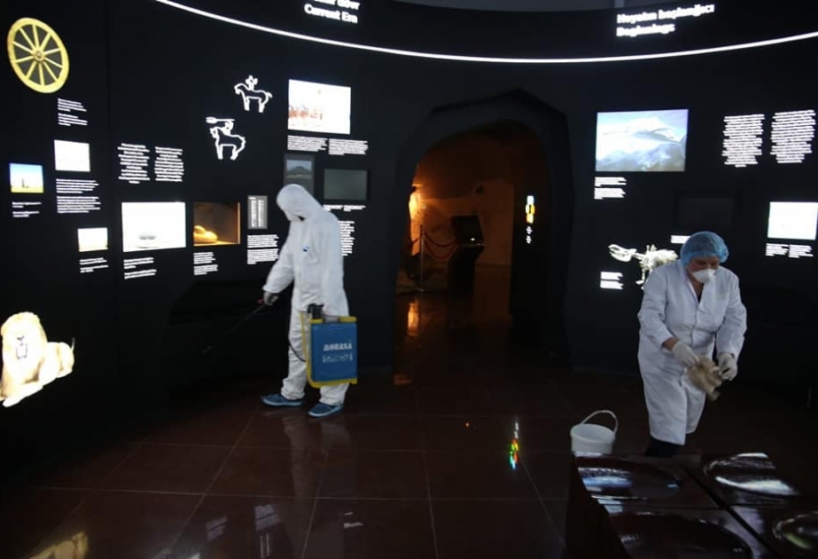 Qobustan Milli Tarix-Bədii Qoruğunda dezinfeksiya işləri aparılıb
