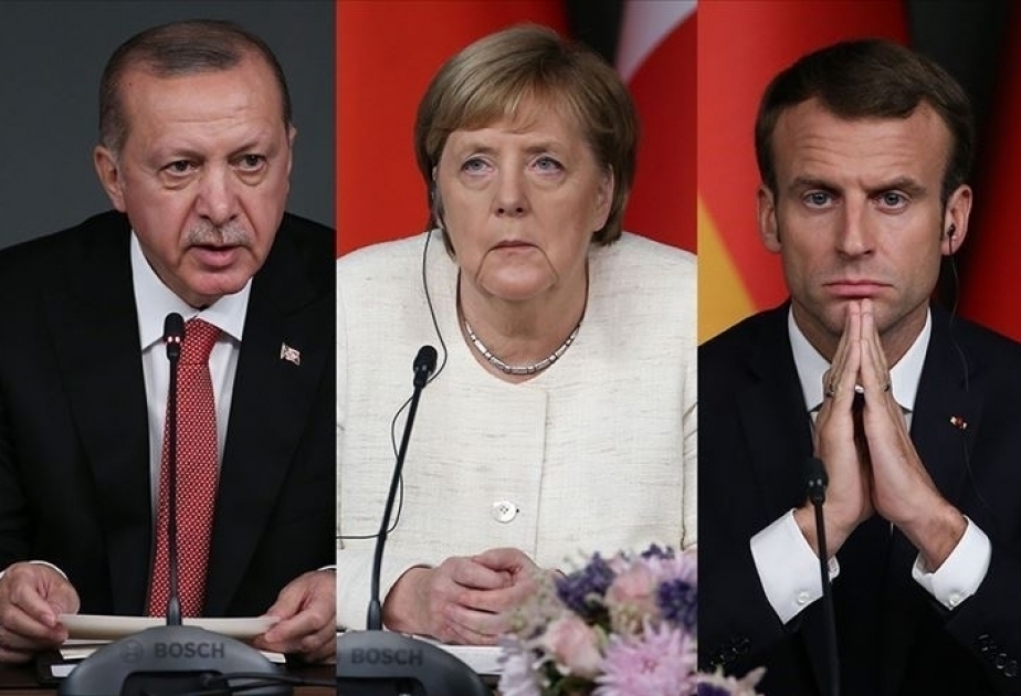 Erdogan, Macron, Merkel to have video call amid fear of virus