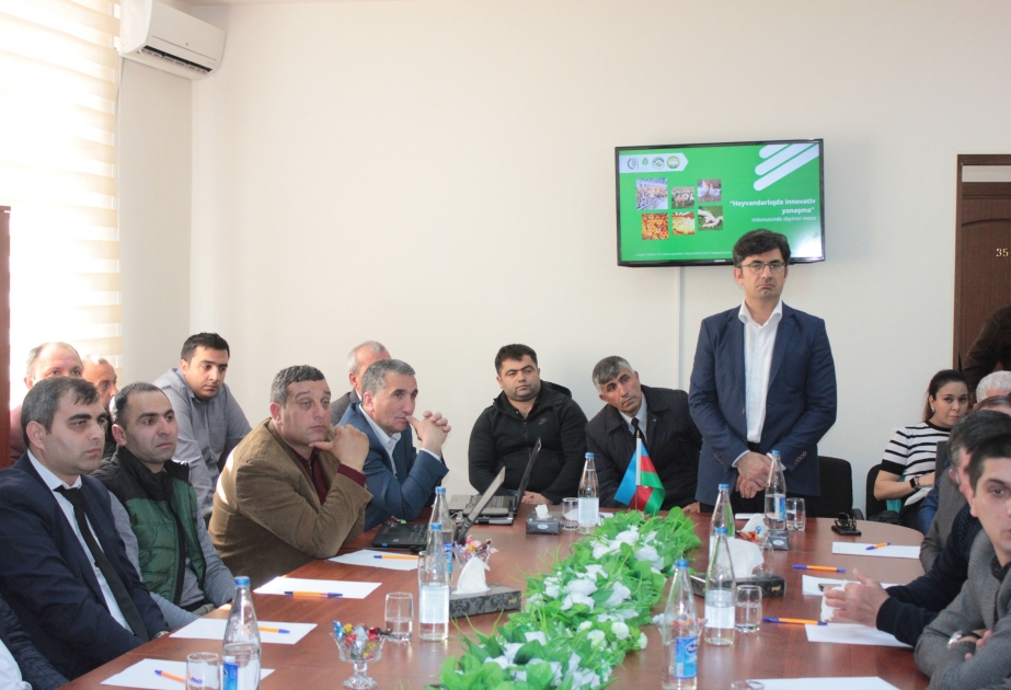 Heyvandarlıqda innovativ yanaşmalara həsr olunmuş dəyirmi masa keçirilib
