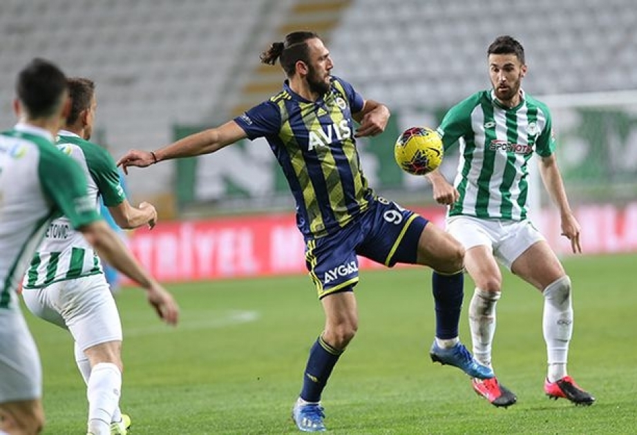 Türkiyə Superliqası: “Konyaspor” doğma meydanda “Fənərbağça”nı məğlub edib
