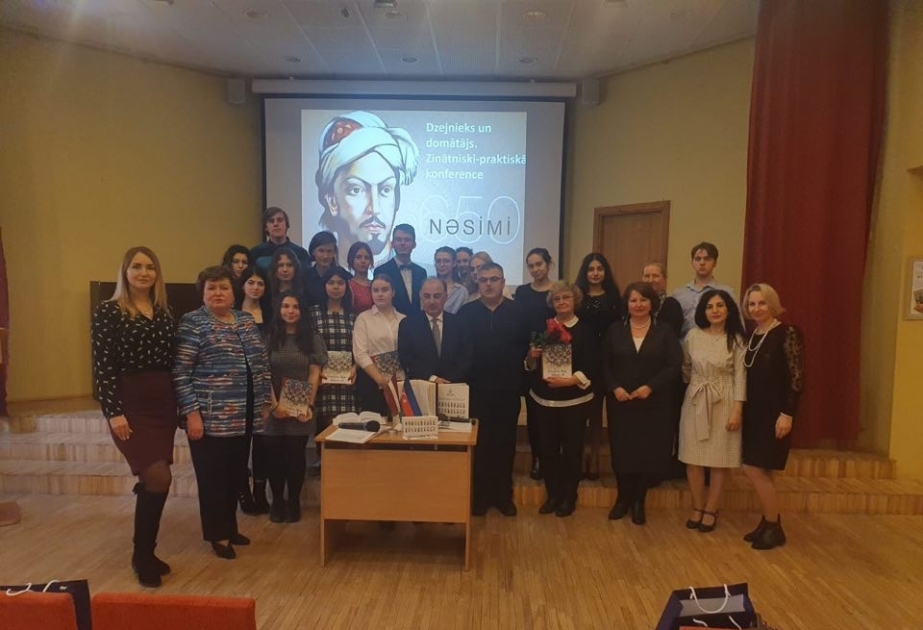 Latviyada İmadəddin Nəsiminin yaradıcılığına həsr edilmiş elmi-praktik konfrans təşkil olunub