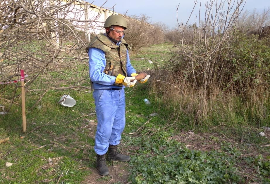 Horadizdə minaatan mərmi aşkarlanıb
