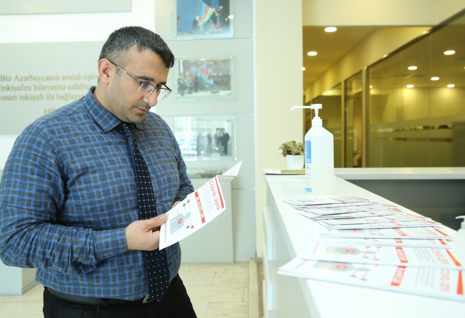 KOBİA-da və Xaçmaz “KOB evi”ndə koronavirus təhlükəsinə qarşı kompleks profilaktik tədbirlər görülür
