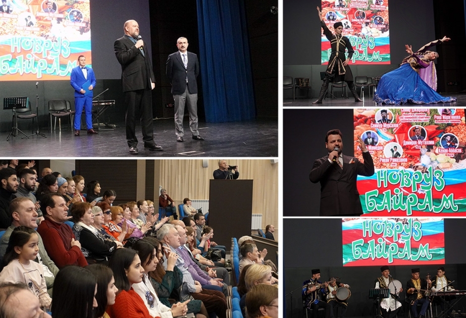 Arxangelskdə Novruz bayramı münasibətilə təntənəli mərasim keçirilib