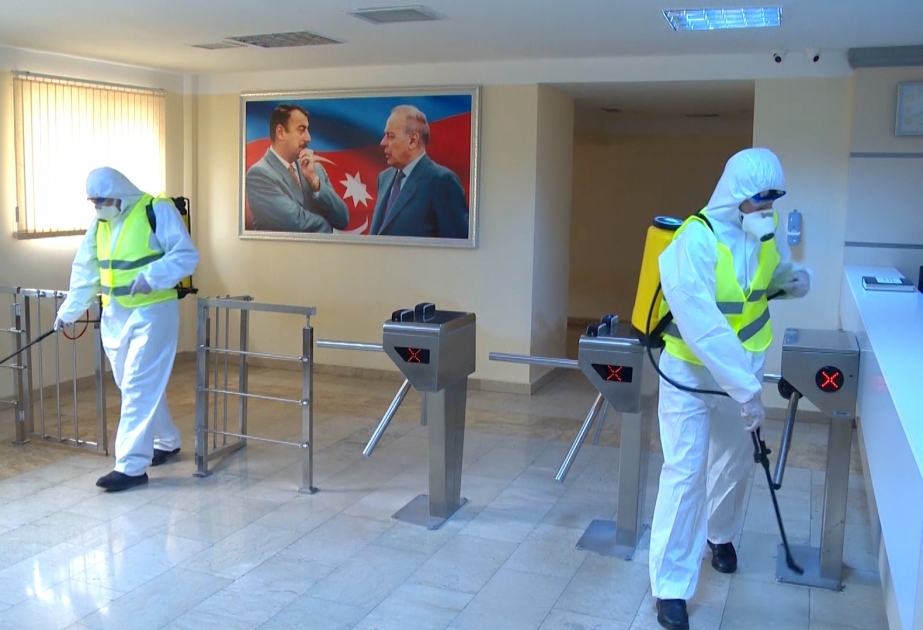 Avtomobil Yolları Dövlət Agentliyində koronavirus infeksiyasına qarşı tədbirlər görülür
