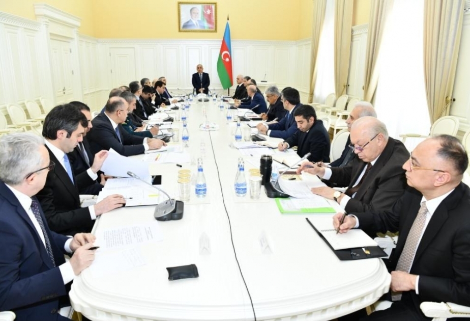La reunión de la sede operativa ante el Gabinete de Ministros de Azerbaiyán