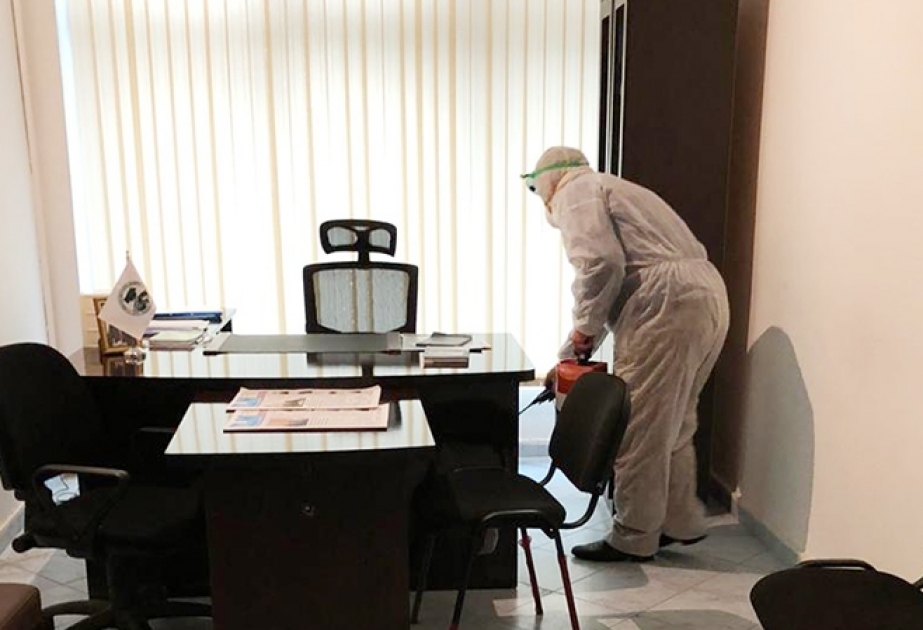 AMEA-nın Lənkəran Regional Elmi Mərkəzində koronavirus təhlükəsinə qarşı profilaktik tədbirlər görülür