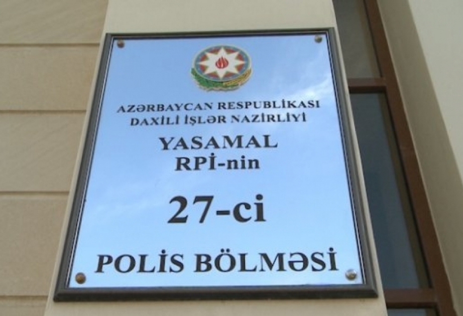 Yasamal rayonunda gözətçiyə qarşı quldurluq edilib