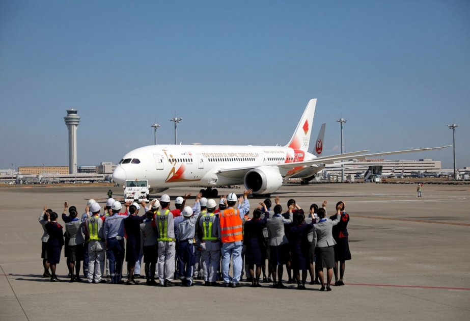 Parte hacia Grecia el avión que transportará la llama olímpica a Japón