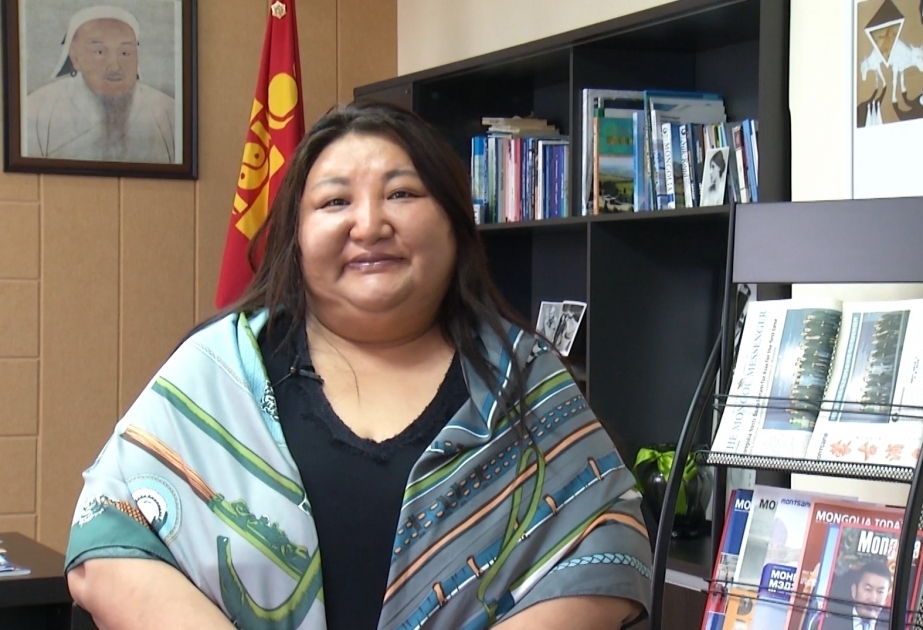 Ganchimeg Badamdorj, Directrice générale de l'agence de presse nationale mongole MONTSAME