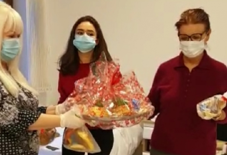 Masallıda koronavirusla bağlı karantinə alınan şəxslərə bayram sovqatı paylanılıb