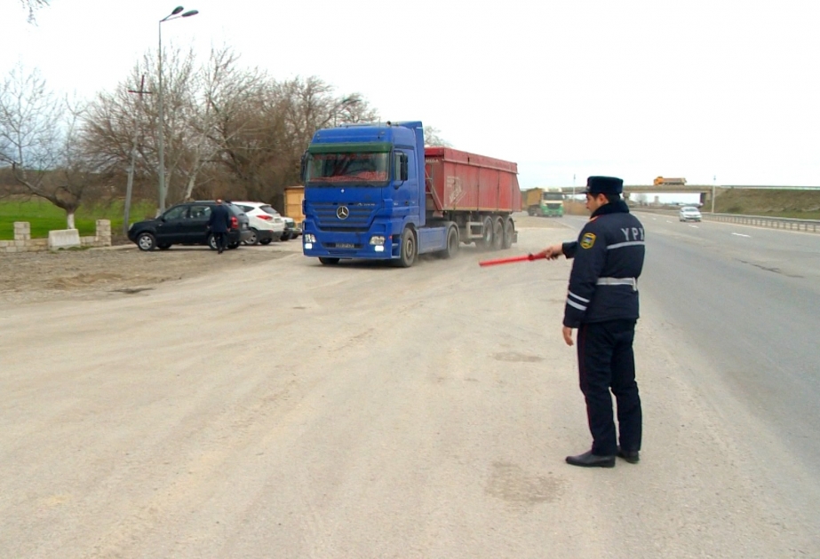 Normadan çox yüklənmiş nəqliyyat vasitələrinin hərəkəti məhdudlaşdırılır