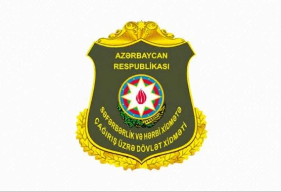 Səfərbərlik və Hərbi Xidmətə Çağırış üzrə Dövlət Xidməti Koronavirusla Mübarizəyə Dəstək Fonduna 100 min manat köçürəcək