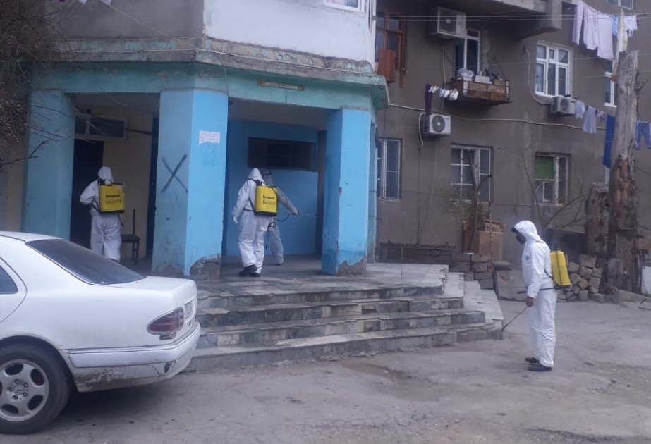 Məcburi köçkünlərin müvəqqəti məskunlaşma yerlərində zəruri tədbirlər həyata keçirilir