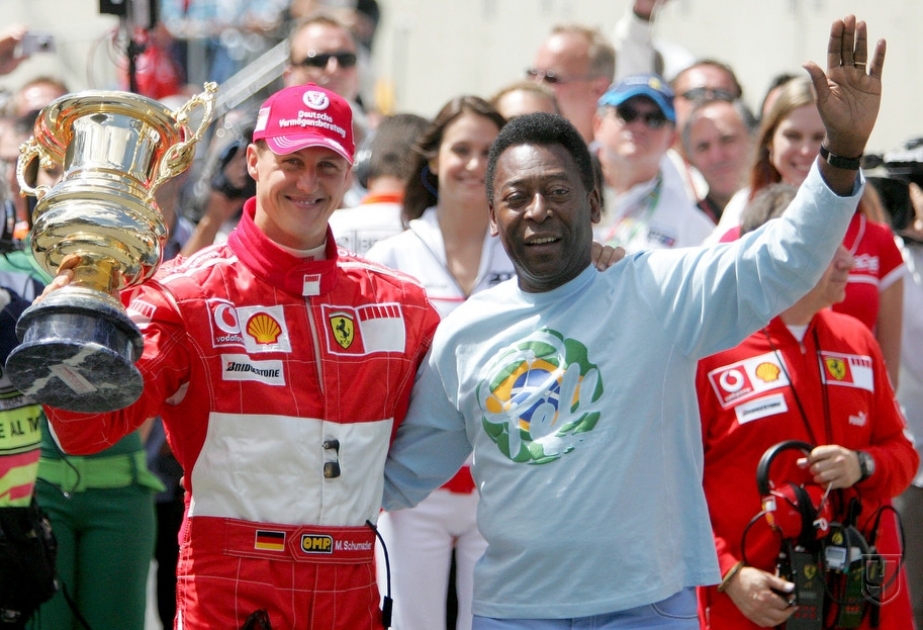 Formula 1-in məşhur qonaqları - FOTOREPORTAJ