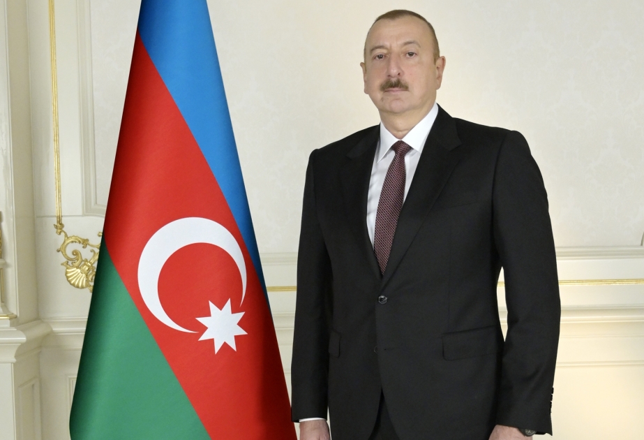 Präsident Ilham Aliyev gratuliert seiner griechischen Amtskollegin