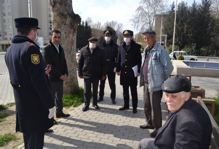 Mingəçevirdə karantin rejiminə əməl etməyən şəxslərə xəbərdarlıq olunub