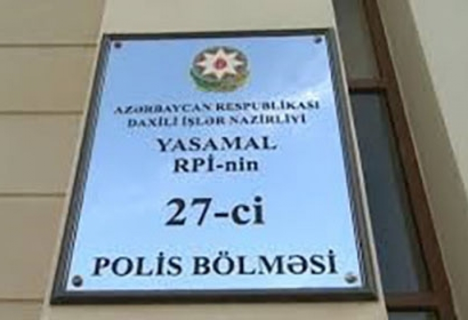 Yasamal rayonunda qadına qarşı soyğunçuluq edən keçmiş məhkum tutulub