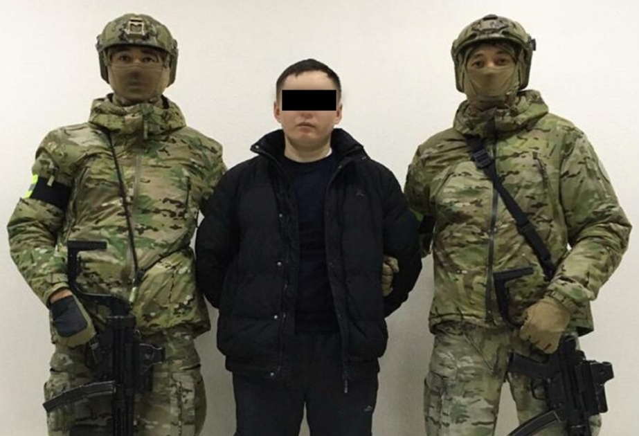 Nur-Sultanda terror aktı hazırlamaqda şübhəli bilinən şəxs saxlanılıb