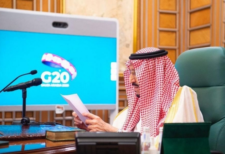 G20 virtual sammiti Səudiyyə Ərəbistanı Kralının müraciəti ilə başlayıb