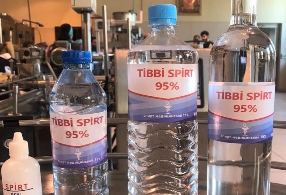 KOBİA-nın dəstəyi ilə “Kristall Plus” QSC tibbi spirt istehsalına başlayıb