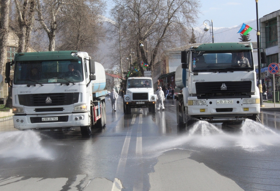 Qəbələdə koronavirus əleyhinə tədbirlər davam etdirilir