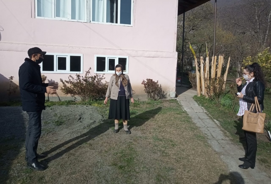 Kənd yaşayış məntəqələrində dezinfeksiya işləri aparılır
