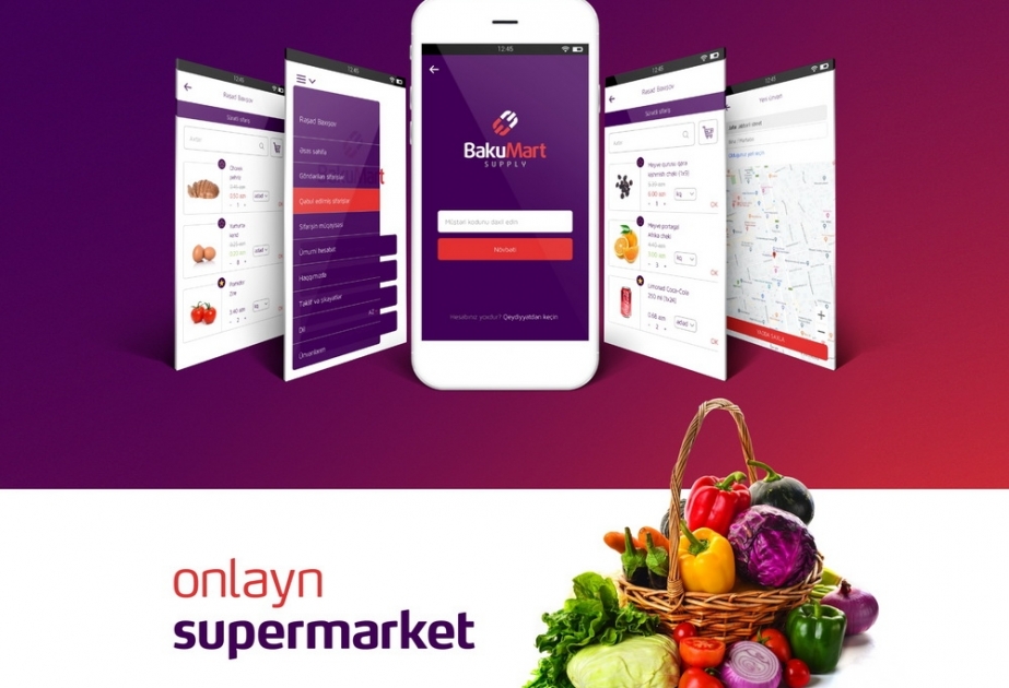 KOBİA-nın dəstəyi ilə onlayn supermarket yaradılıb