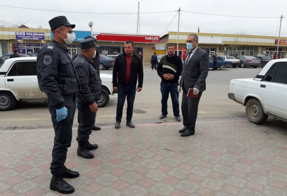 Ağdamda xüsusi karantin rejimi qaydalarının təmin olunması istiqamətində tədbirlər davam etdirilir