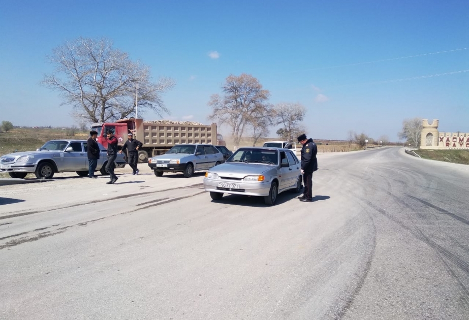 Xaçmaz polisi karantin rejiminə əməl etməyənlərə xəbərdarlıq edib
