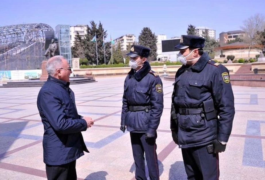 Polis paytaxtda xüsusi karantin rejim qaydalarının pozulması hallarına qarşı tədbirləri davam etdirir