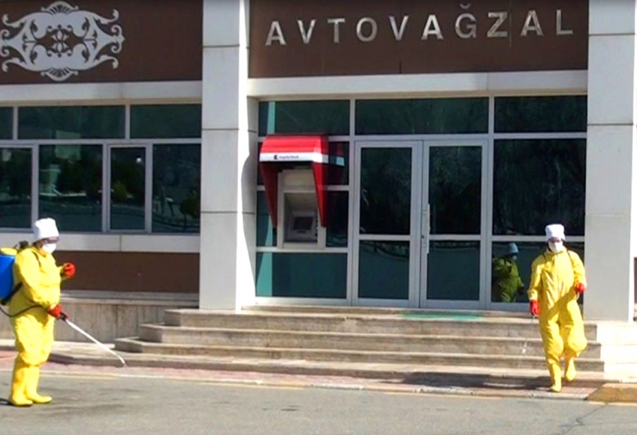 Şahbuz rayonunda dezinfeksiya tədbirləri davam etdirilir