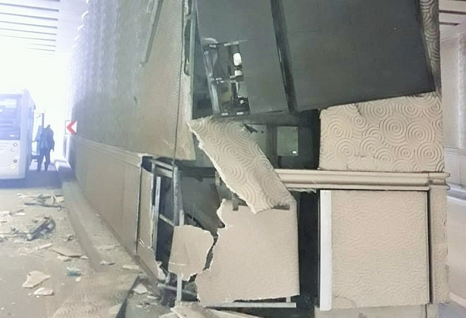 Qələbə meydanında baş verən qəzada yol təsərrüfatına dəymiş ziyan hesablanıb