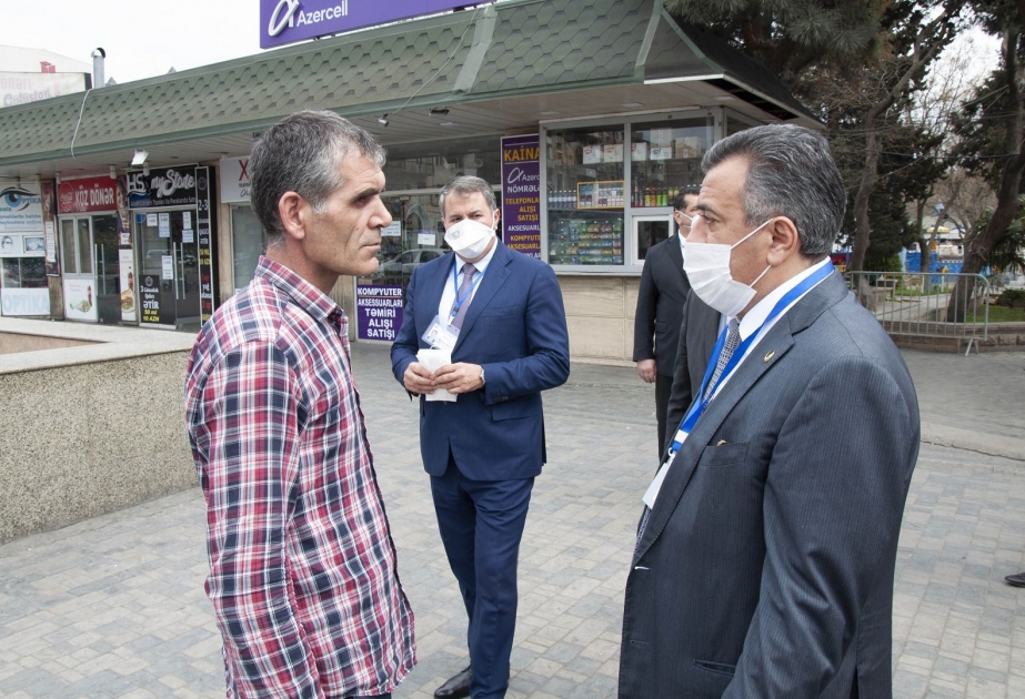 Nərimanov rayonunda koronavirusla mübarizə çərçivəsində maarifləndirmə tədbirləri davam etdirilir