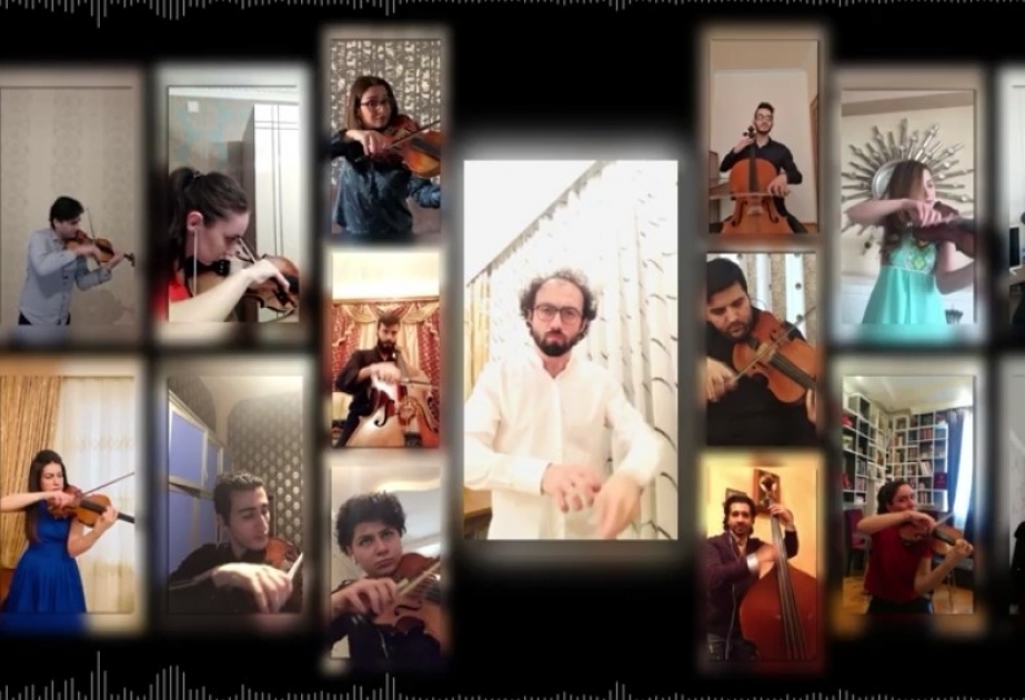 Bakı Kamera Orkestri Qara Qarayevin “İldırımlı yollarla” baletinin musiqisi ilə #senetinledestekle çağırışına qoşulub