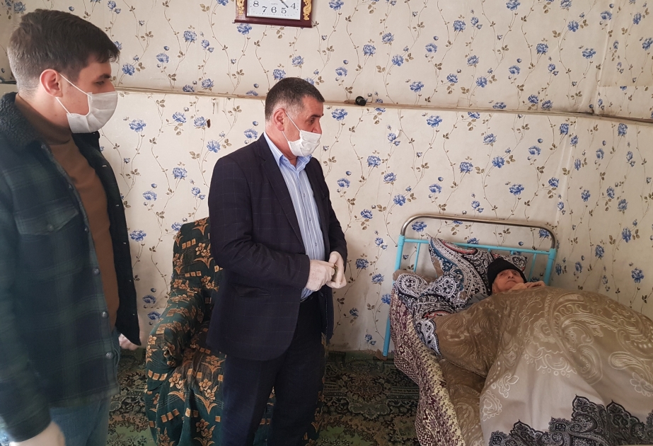 Basqallı iş adamı 67 ailəyə yardım edib